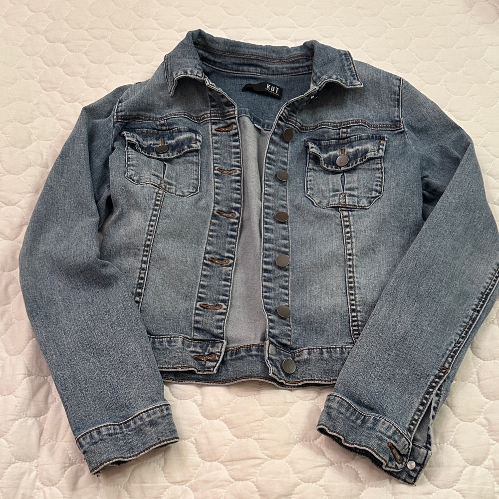 Kut from the Kloth Light Blue Denim Jacket